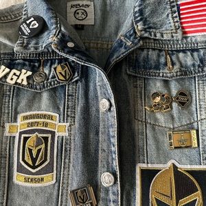 VGK Golden Girl Custom Game Day Jacket.